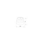 SMOKE ALARM - WHITE - IP20 - BATTERY OPERATED - ZIGBEE