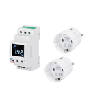 PRE INSTALLED KIT P-COMFORT RF ZIGBEE AND SMART PLUG - 2 SMART PLUGS