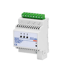 SWITCH ACTUATOR WITH Contor - 3 CHANNELS - 16AX - KNX - 4 module - DIN RAIL MOUNTING