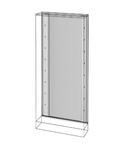 Placa montaj - FLOOR - MOUNTING Tablou electricS - QDX 630 L - 600X1800MM