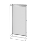 REAR PANEL - FLOOR-MOUNTING Tablou electricS WITH SIDE COMPARTMENT - QDX 630 H - (600+300)X1600MM