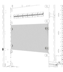 BLIND FRONT PANEL - QDX - 600X100MM