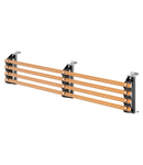 PAIR OF BUSBAR-HOLDER - FOR FLAT BUSBARS 20x5-30x5 - 250-400A - FOR STRUCTURES D=250-400 - SIDE COMPARTMENT - FOR QDX 630H