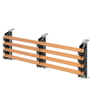 PAIR OF BUSBAR-HOLDER - FOR FLAT BUSBARS 30x10 - 630A - FOR STRUCTURES D=400 - EXTERNAL COMPARTEMENT - FOR QDX 630H