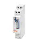 COMPACT DAILY TIME SWITCH - CHARGE RISERVE 150H - 1 NO CONTACT - 1 modul