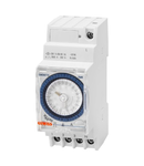 DAILY TIME SWITCH - CHARGE RISERVE 150H - 1 CHANGEOVER CONTACT - 2 module