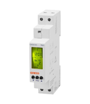 COMPACT WEEKLY TIME SWITCH - CHARGE RESERVE 4 YEARS - 1 NO CONTACT - 1 modul