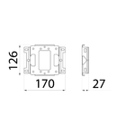 Corp de iluminat cu led Corp de iluminat cu led SMART [4] - POLE FIXING KIT