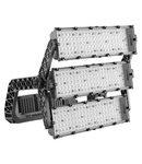 Proiector STADIUM PRO - 3 module - ELLIPTICAL OPTIC 20°X80° - CRI70 4000K - IP66 - CLASS I