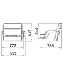 Proiector STADIUM PRO - 3 module - ELLIPTICAL OPTIC 20°X80° - CRI70 4000K - IP66 - CLASS I