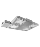 Corp de iluminat cu led Corp de iluminat cu led SMART [4] 2.0 LB - 4X4 LED - DIFFUSED 100° - EMERGENCY - 4000 K (CRI 80) - 220/240 V 50/60 Hz - IP66 - CLAS I - GREY RAL 7037