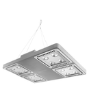 Corp de iluminat cu led Corp de iluminat cu led SMART [4] 2.0 HB - 4x4 LED - DIFFUSED 100° - STAND ALONE - 4000 K (CRI 80) - 220/240 V 50/60 Hz - IP66 - CLAS I - GREY RAL 7037