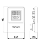 Corp de iluminat cu led SMART [4] - HE - 1 modul - STAND ALONE - ON / OFF - ARRAY OPTIC - 3000 K - IP66 - CLASS I