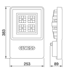 Corp de iluminat cu led SMART [4] - ATEX - 1 modul - STAND ALONE - ON / OFF - ARRAY OPTIC - 4000 K - IP66 - CLASS I