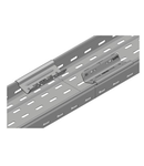 CABLE TRAY WITH TRANSVERSE RIBBING IN GALVANISED STEEL - BRN50 - PREASSEMBLED - WIDTH 65MM - FINISHING Z275