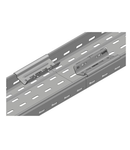 CABLE TRAY WITH TRANSVERSE RIBBING IN GALVANISED STEEL - BRN50 - PREASSEMBLED - WIDTH 95MM - FINISHING Z275