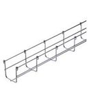 GALVANIZED WIRE MESH CABLE TRAY BFR30 - LENGTH 3 METERS - WIDTH 100MM - FINISHING: HDG