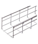 GALVANIZED WIRE MESH CABLE TRAY BFR110 - LENGTH 3 METERS - WIDTH 150MM - FINISHING: INOX