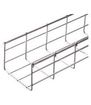GALVANIZED WIRE MESH CABLE TRAY BFR110 - LENGTH 3 METERS - WIDTH 200MM - FINISHING: INOX