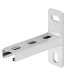 BRACKET 41X21 WITH FLAT END - LENGTH 150MM - FINISHING: HDG