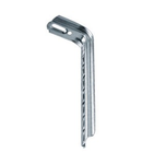 OMEGA-TYPE PROFILE - LENGTH 410MM - FINISHING: INOX