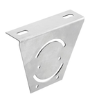VARIABLE FLANGE FOR CEILING FIXING - 40-TYPE - FINISHING: HDG