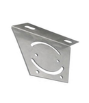 VARIABLE FLANGE FOR CEILING FIXING - 40-TYPE - FINISHING: INOX