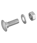 BOLT FOR OMEGA-TYPE FIXING BRACKET - TRCC BOLT+NUT - M10X30 - FINISHING: EZ