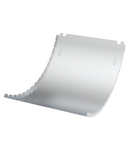 COVER FOR CONVEX DESCENDIONG CURVE 90° - BRN - WIDTH 155MM - RADIUS 150° - FINISHING Z275