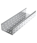 CABLE TRAY WITH TRANSVERSE RIBBING IN GALVANISED STEEL - BRN95 - WIDHT 95MM - FINISHING Z275