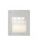 AKORD Corp de iluminat aplica corp de iluminat incastrat stainless steel 230V LED 3W IP65 3000K