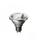 ALFA 69 gri argintiu crom 230V GU10 LED 6W 24° 3000K