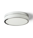 CIRA LED 35 Plafoniera  opal-colored sticla/crom 230V LED 24W IP44 3000K