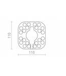 LED MODUL SQ 10 230V LED 12W 3000K