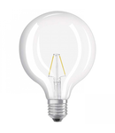 OSRAM Retrofit Globe 125 clear 230V E27 LED EQ25 2700K