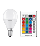 OSRAM RGBW mini-ball mate 230V E14 LED EQ40 2700K