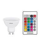 OSRAM RGBW PAR16 alb 230V GU10 LED EQ25 2700K