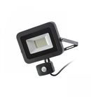 PONTA with senzor negru 230V LED 30W 120° IP54 3000K