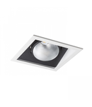 TOMBOY alb/negru 230V LED 25W 38° 3000K