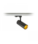 TRAX pentru 3-circuit sina negru/gold 230V/400mA LED 15W 38° 3000K