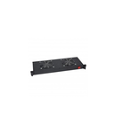 19" ventilation shelf - 1 U - pentru encloures - cu 2 fans - depth 150 mm