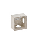 1-modul aparent-doza montaj Valena Life - 89 x 89 x 44.8 mm - ivory