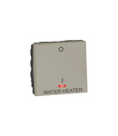 Intrerupator doi poli switch Arteor-cu ind. + WATER HEATER mark.- 20 AX-2 module- champagne