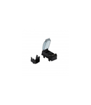 Adaptor pentru modular wiring accessories - pentru snap-on trunking - negru