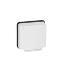 Adaptor Mosaic- Plexo 66 - 2 module - opaque lid - flush mounting