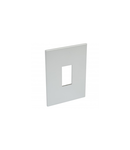 Placa standard American si Sud African Arteor 1 vertical patrat module pentru 2'' x 4'' box - soft alu