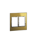 Placa standard American si Sud African Arteor versiune patrata 2x3 module - reflective gold