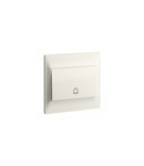 Sonerie BELL push-button Belanko S - 6A 250V~ - ivory