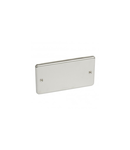 capac fals Synergy - 2 module - Authentic brushed stainless steel