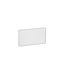 capac fals Synergy - 2 module - Sleek Design brushed stainless steel